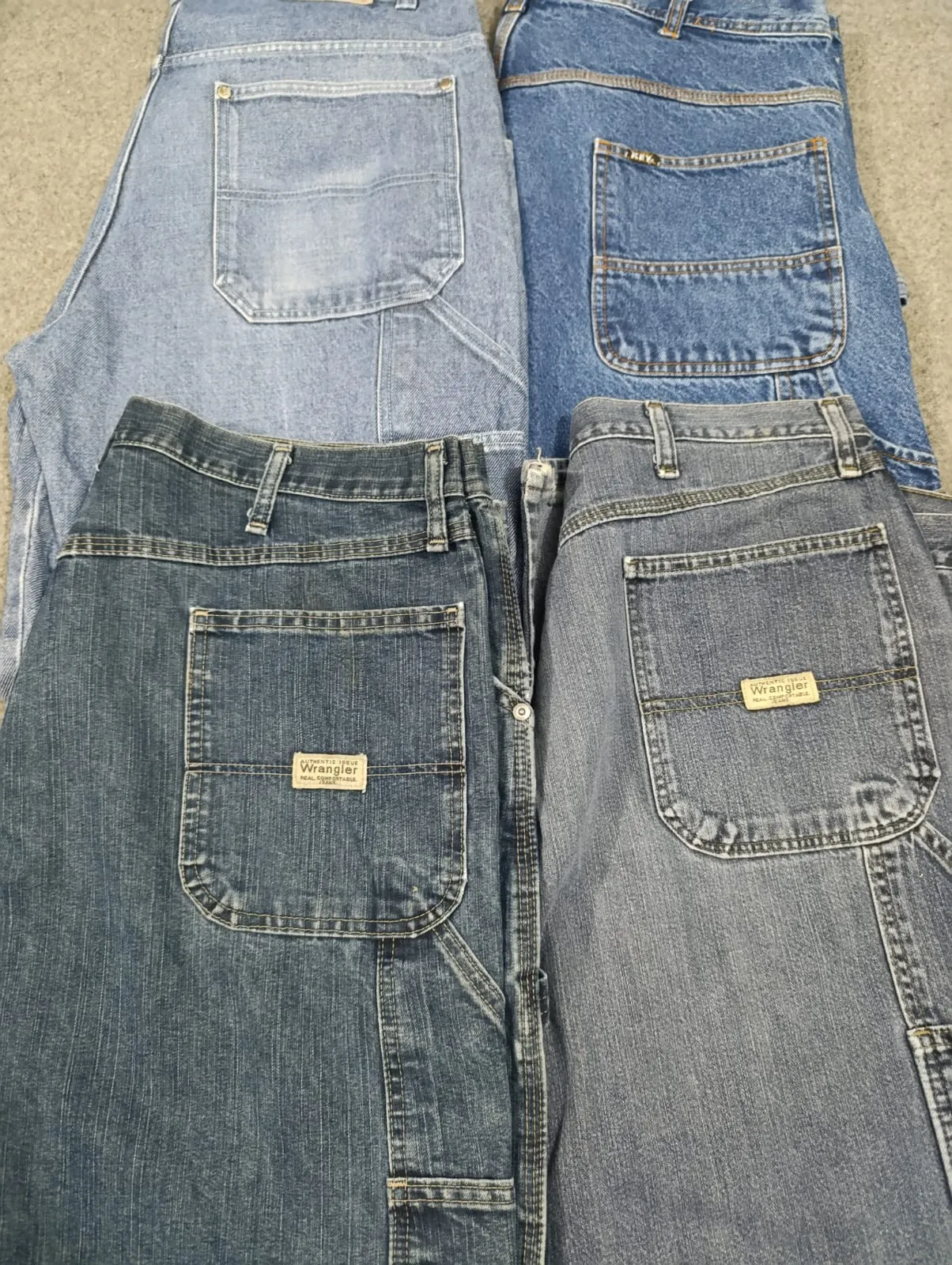 #424 Men Hiphop Carpenter Jeans -13