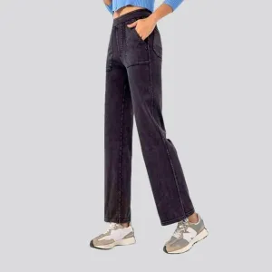 90s stonewashed jeans
 for women