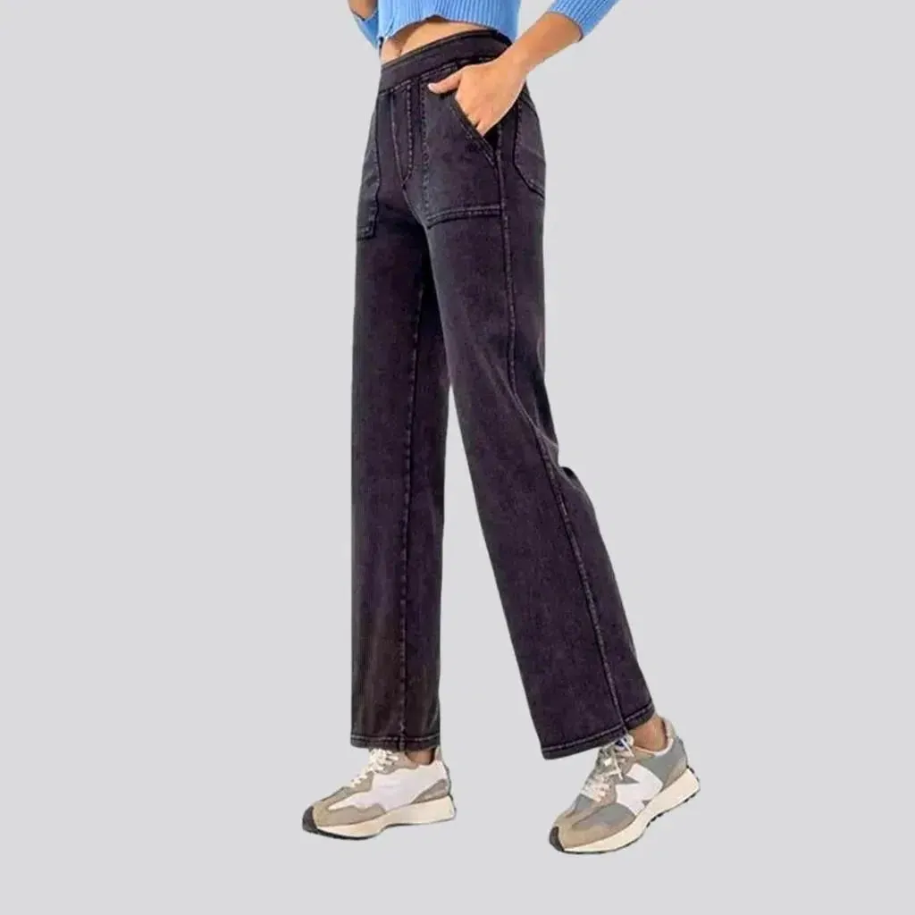 90s stonewashed jeans
 for women