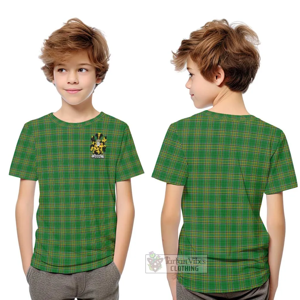 Barker Irish Clan Kid T-Shirt with Coat of Arms