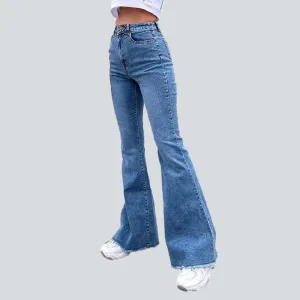 Boot-cut jeans for women