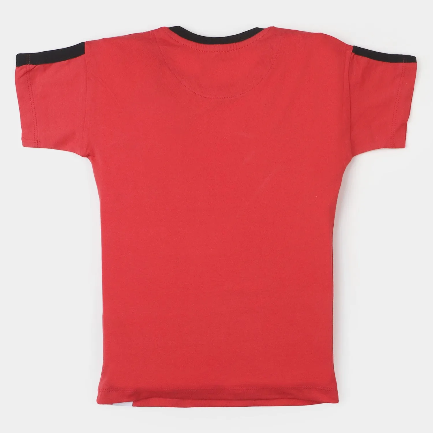 Boys T-Shirt Dino Research | Poppy Red