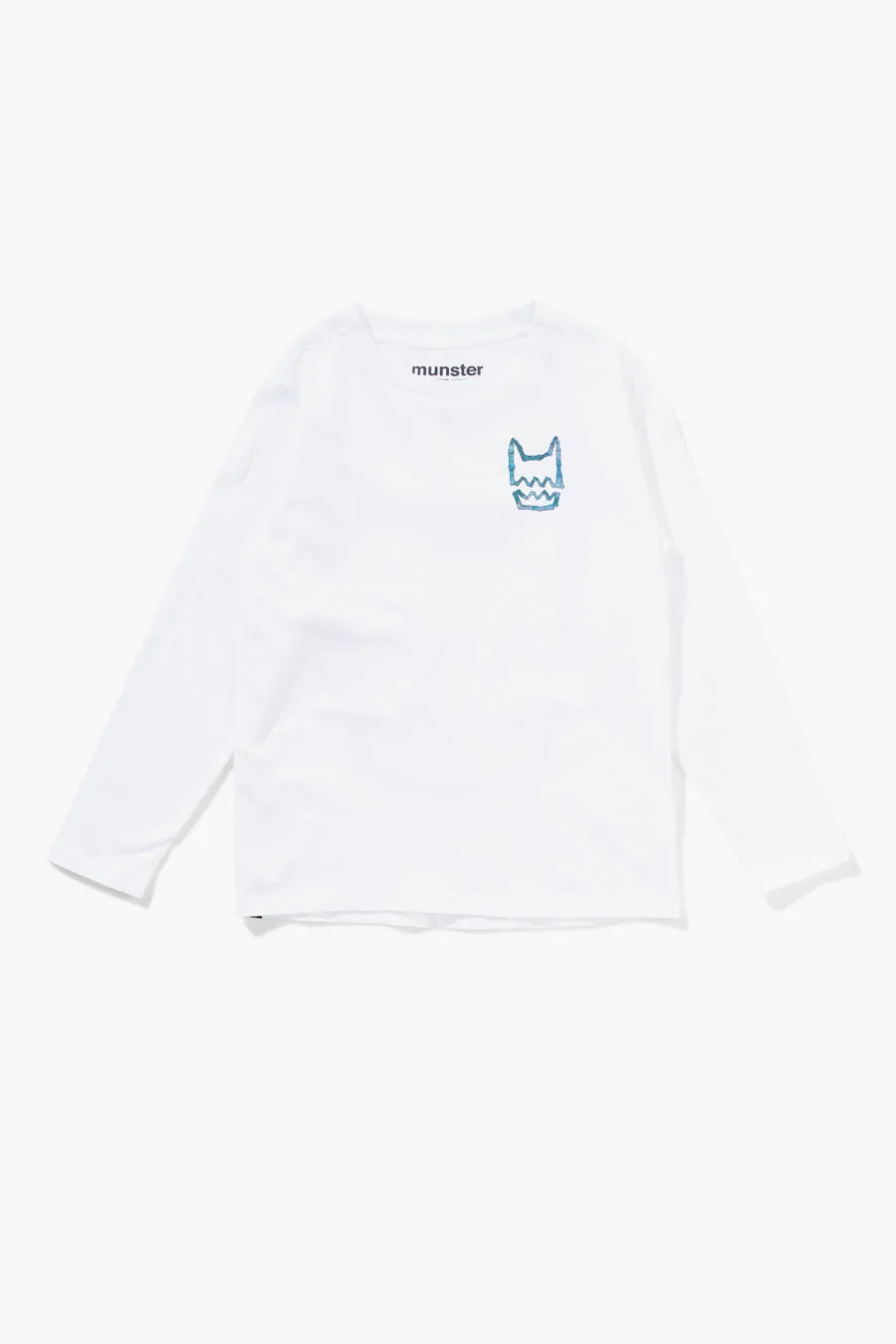 Boys T-Shirt Munster Kids Glowmike Tee - White