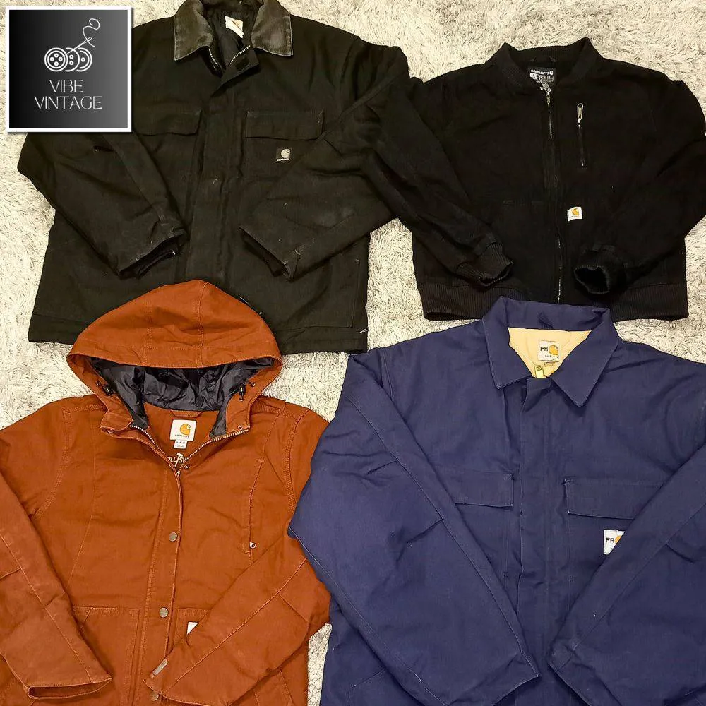 CARHARTT JACKETS - A-B-C GRADE - 11 PCS