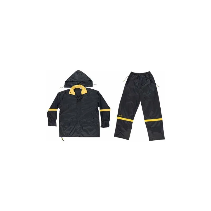 CLC R103L 3 Piece Deluxe Nylon Rain Suit