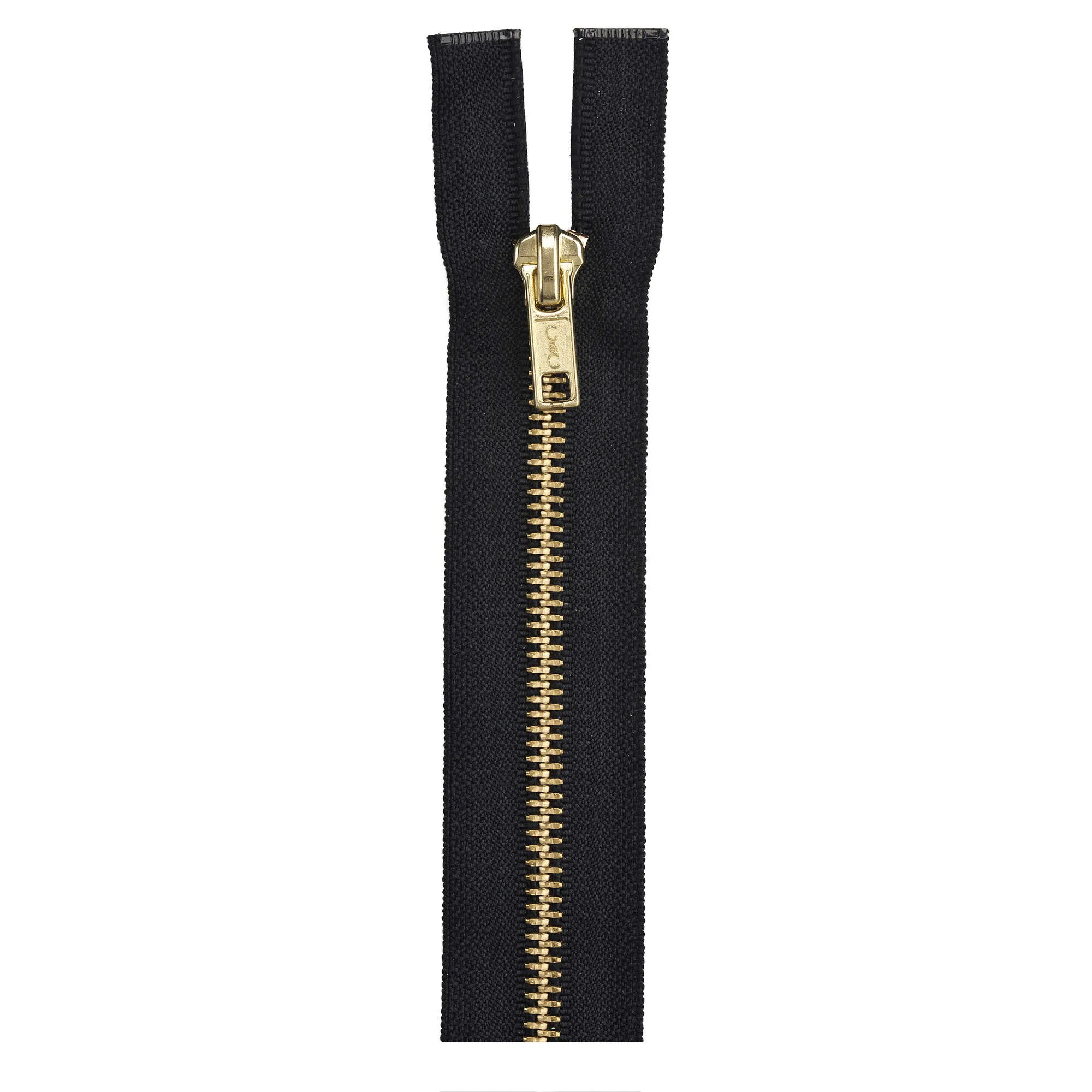 Coats & Clark Heavy Weight Separating Brass Zippers