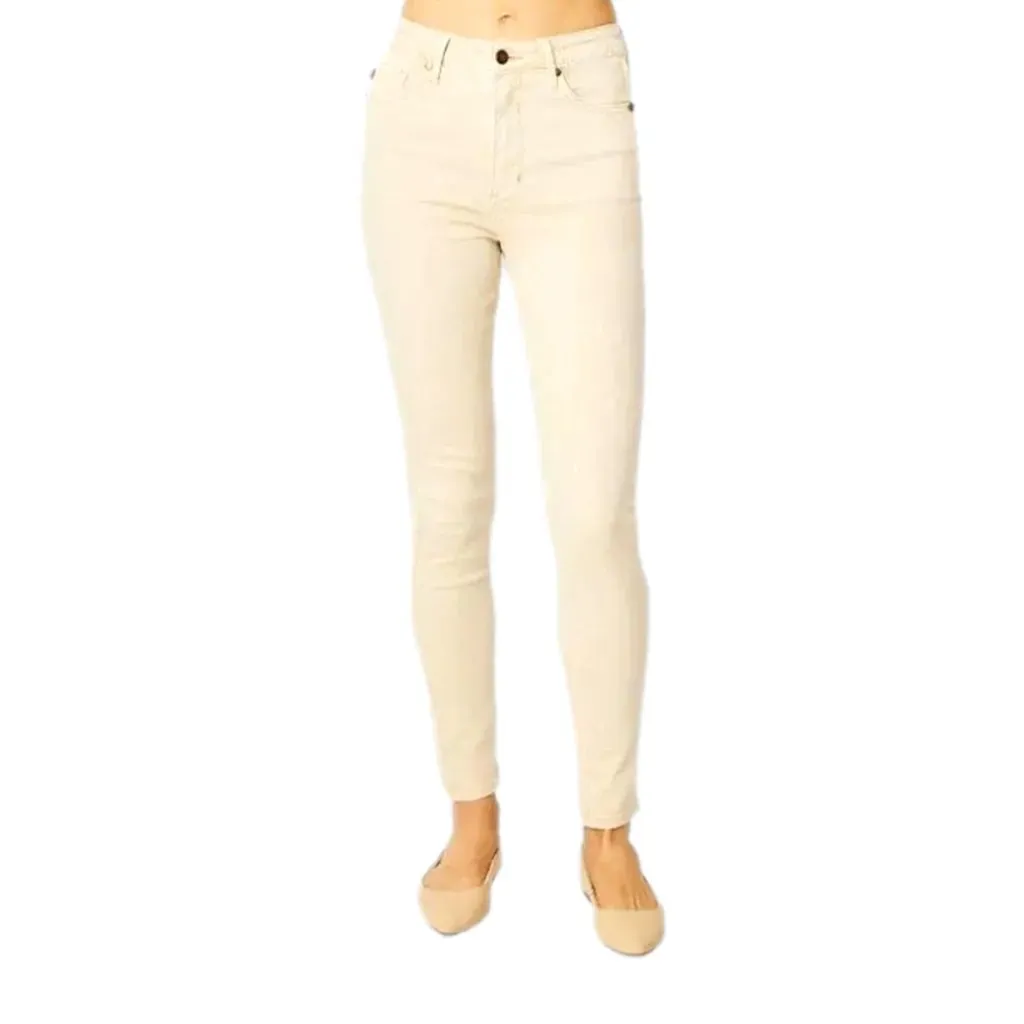 Color skinny jeans
 for women