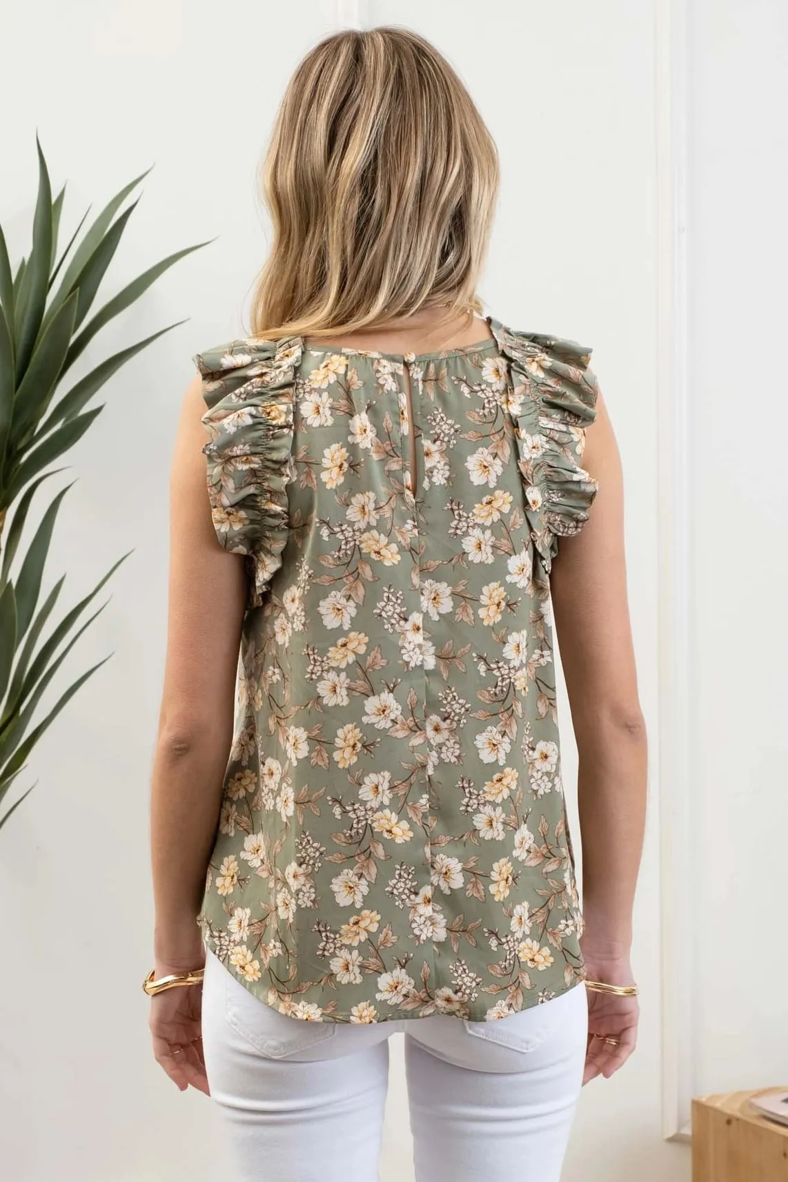 Debra Floral Print Blouse