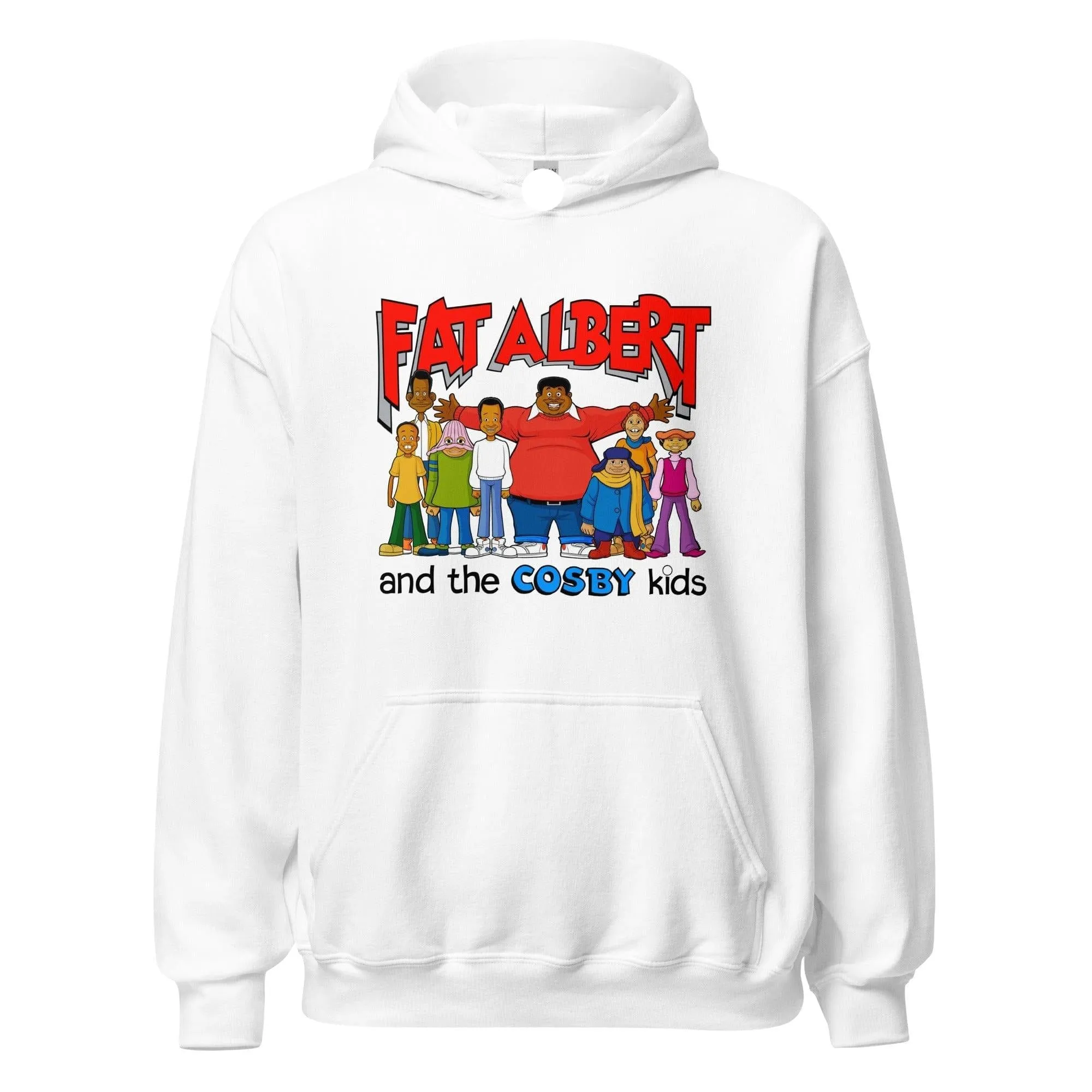 Fat Albert And The Cosby Kids Hoodie DTG Printed Blended Premium Pullover