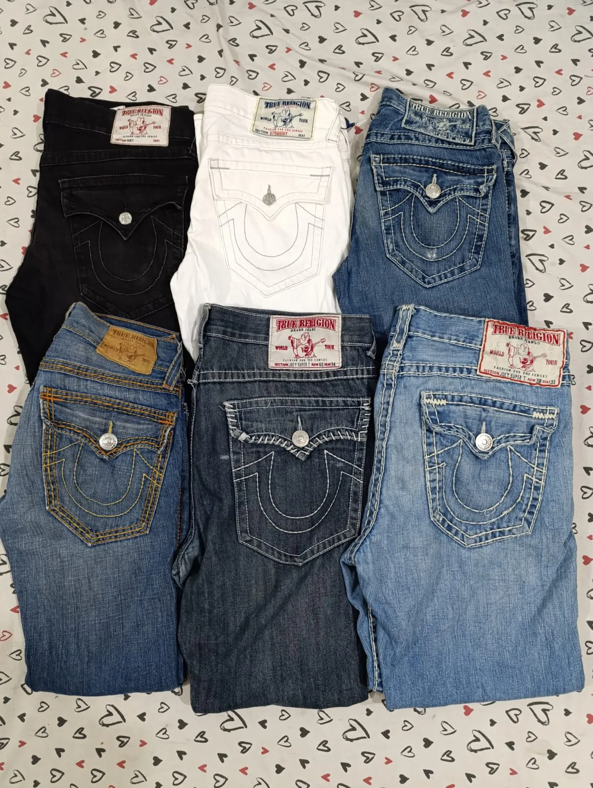 HD010 Men True Religion Jeans - 20 pcs