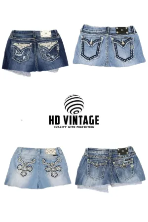 HD258 Ladies Y2K Miss Me Skirts - 15 pcs