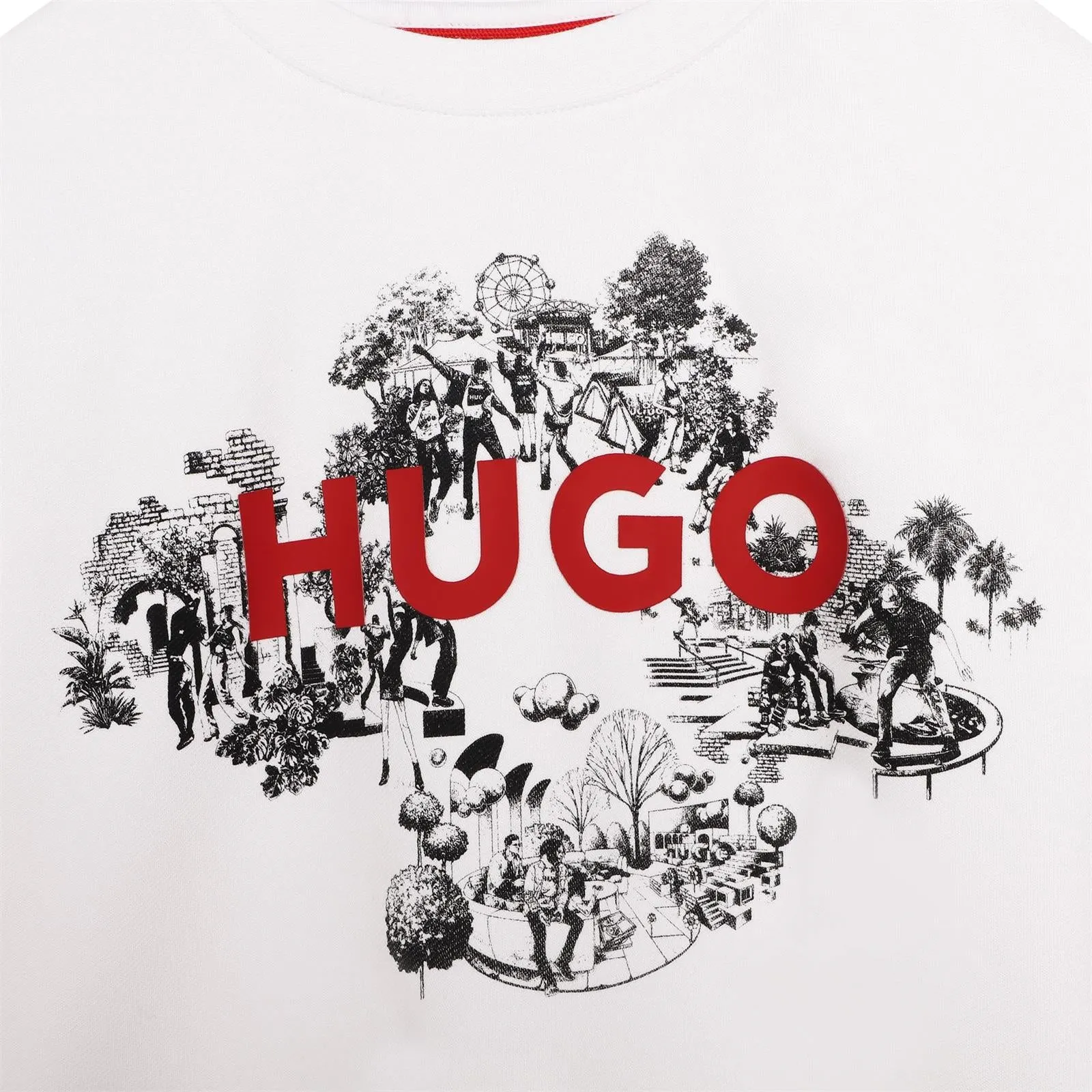 Hugo Lifestyle White T-Shirt