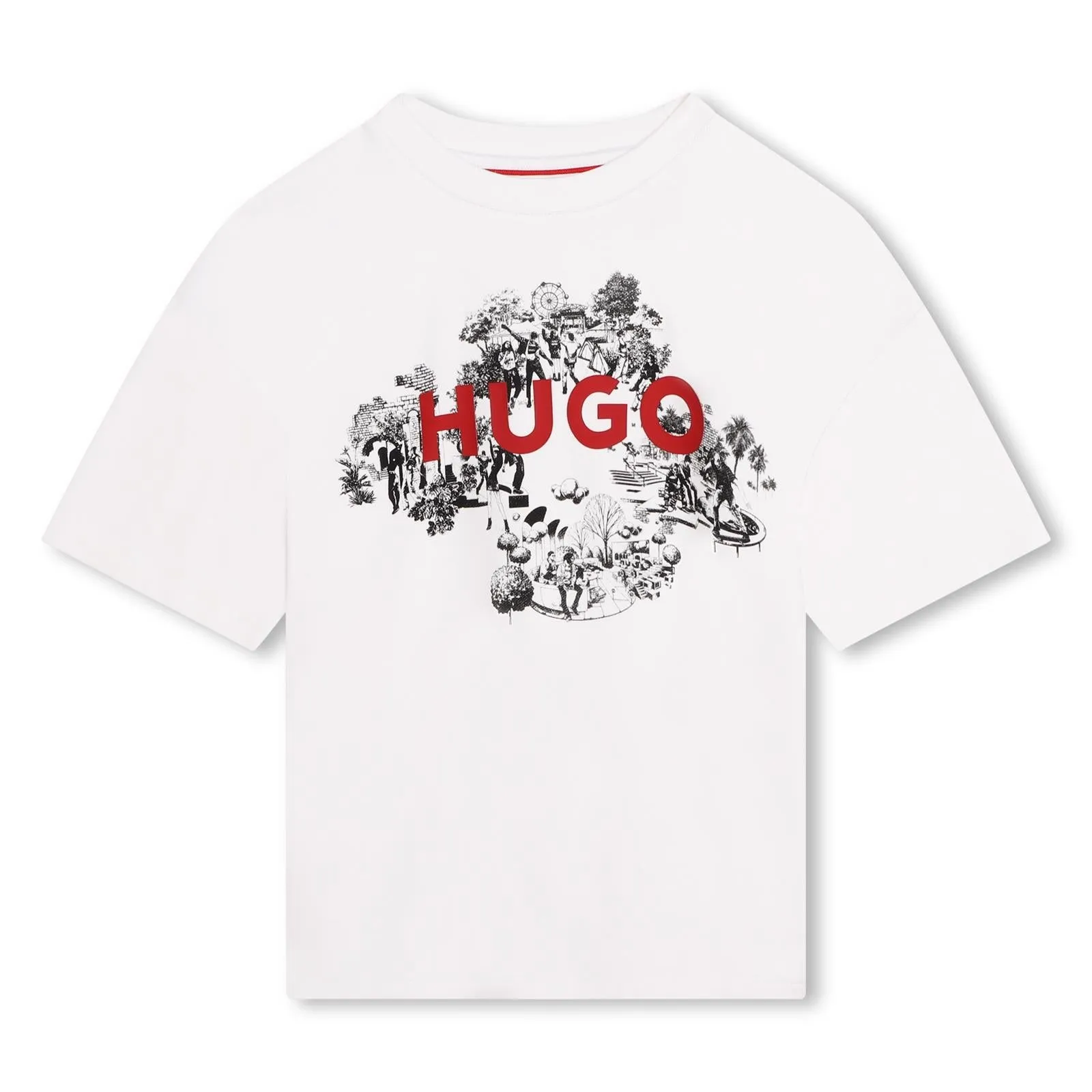 Hugo Lifestyle White T-Shirt