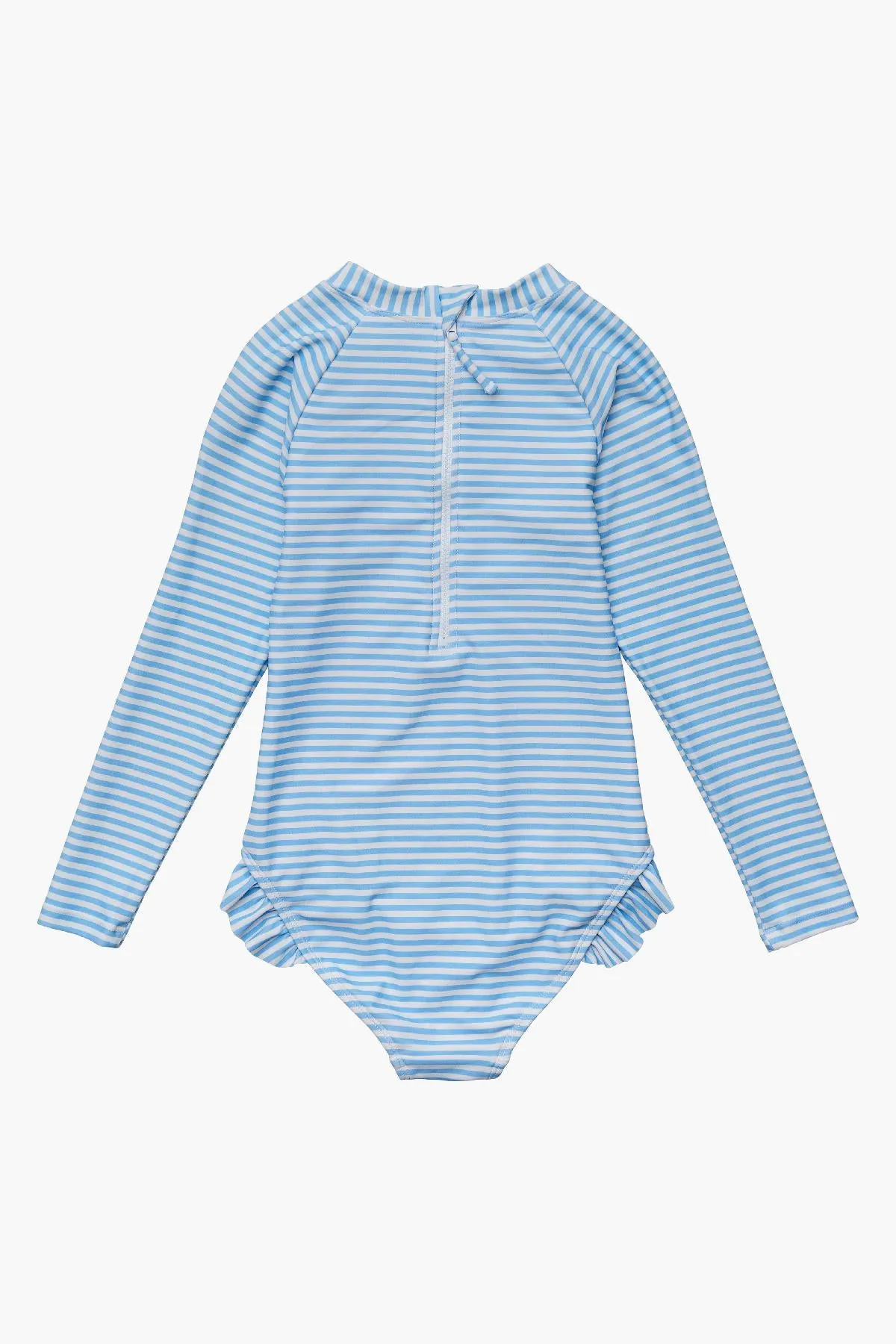 Kids Swimsuit Snapper Rock Cornflower Stripe Surf Suit