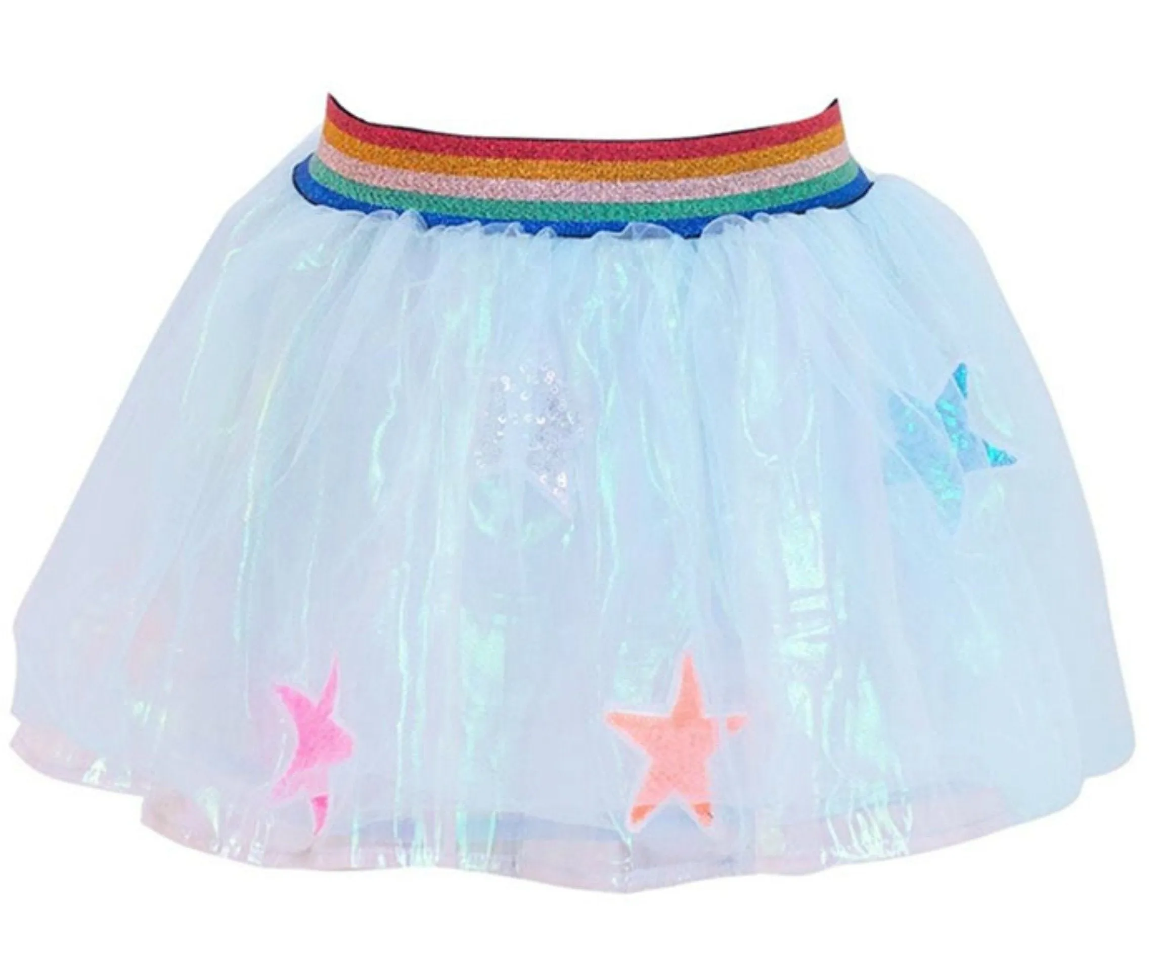 Lola and The Boys Girls Iridescent Galaxy Tutu Skirt