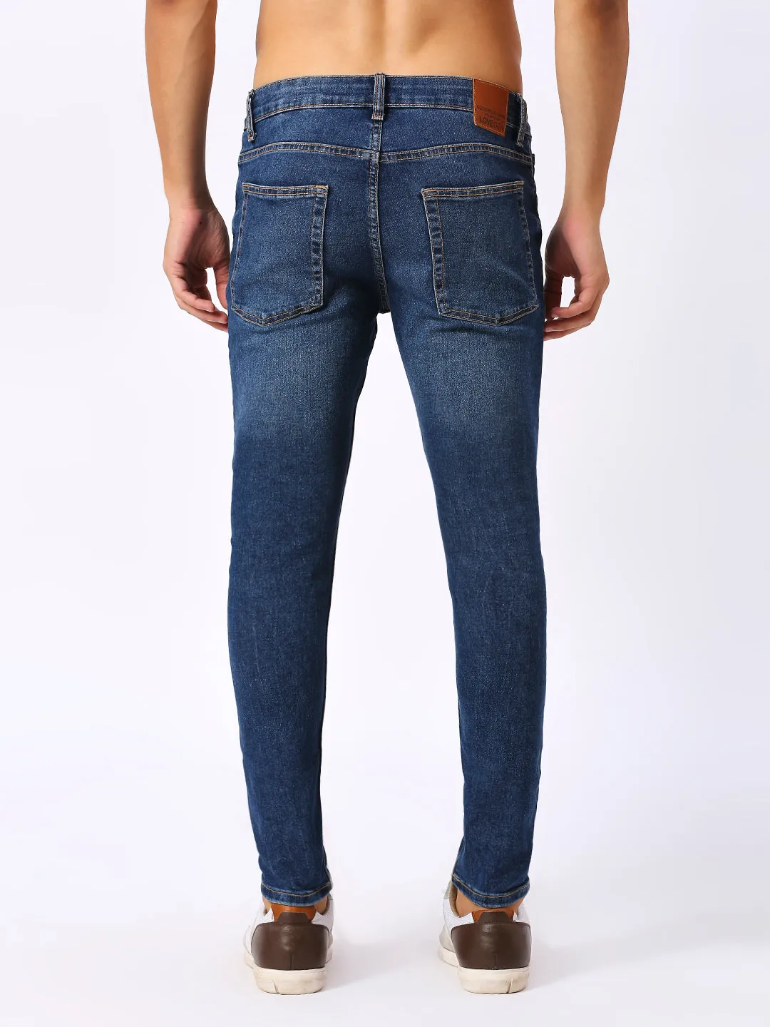 Men’s Dark Blue Skinny Jeans