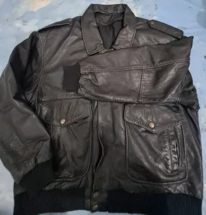 Mens moter bike Leather jacket