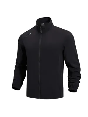 Men's Stand Collar Outdoor Sports Jacket