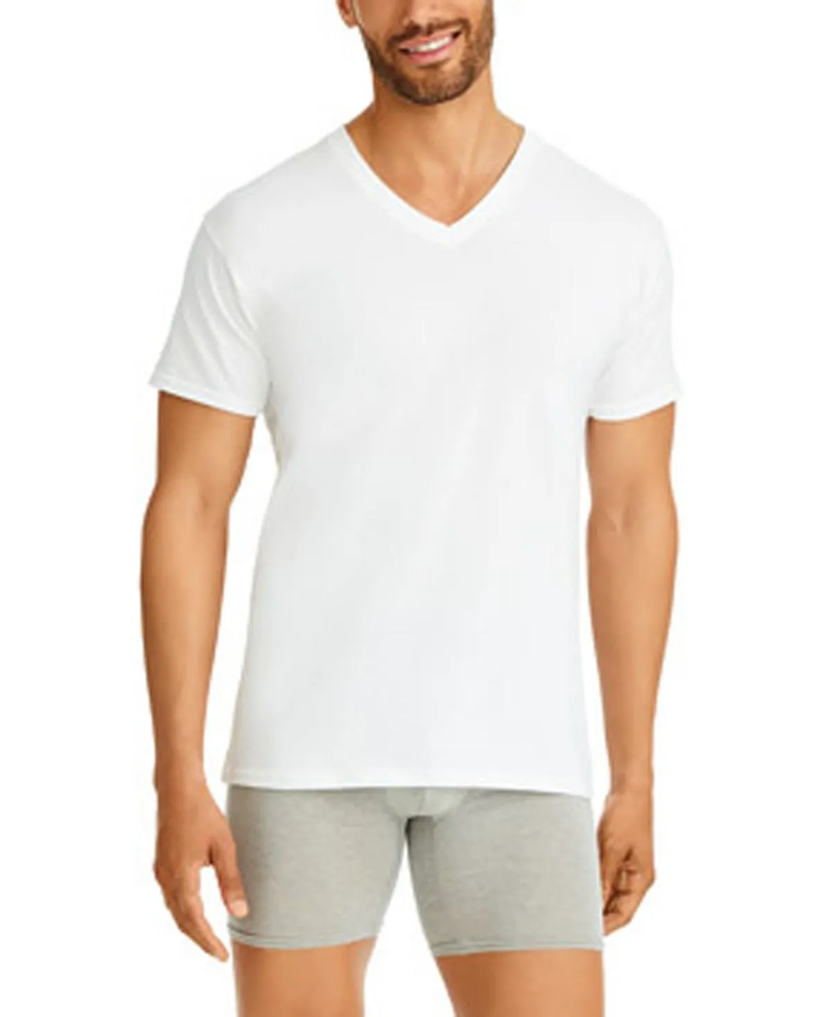 Men's Ultimate 6 pcs. Hanes V-Neck T-Shirts