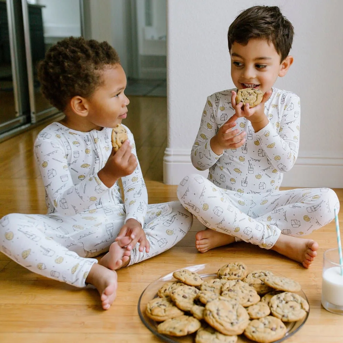 Milk & Cookies Original Bamboo Kids Pajamas