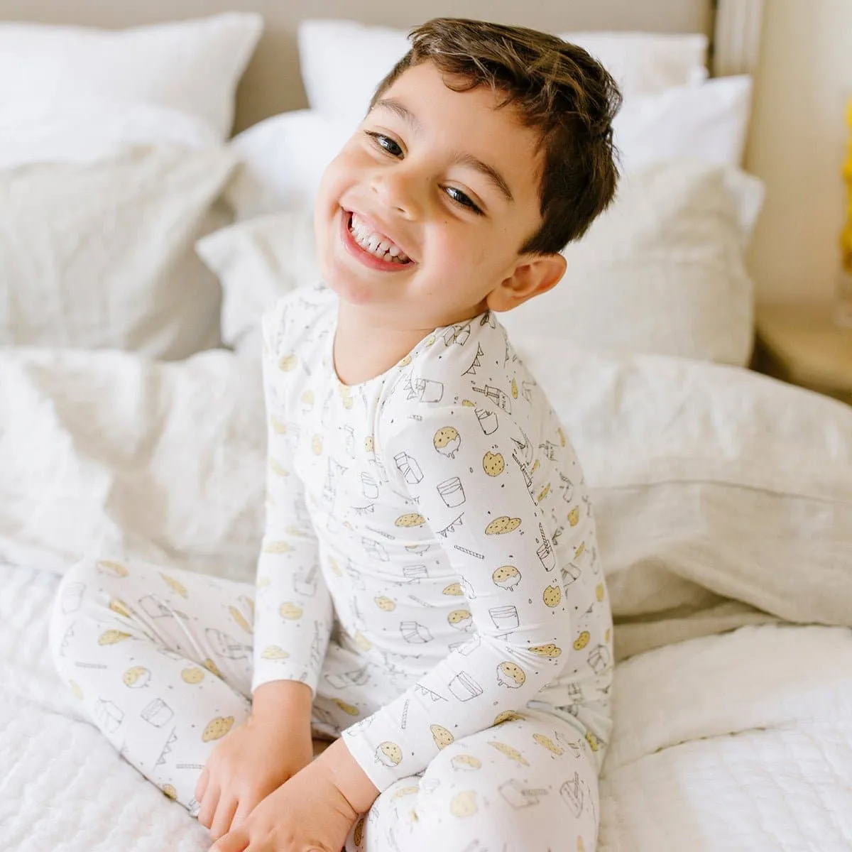 Milk & Cookies Original Bamboo Kids Pajamas