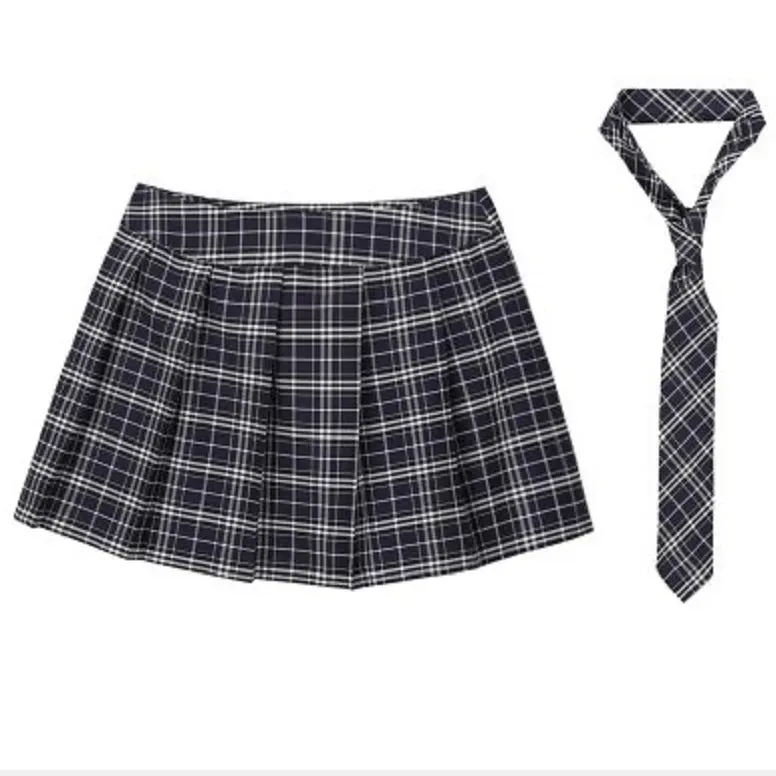 Mini Skirt   Necktie Set