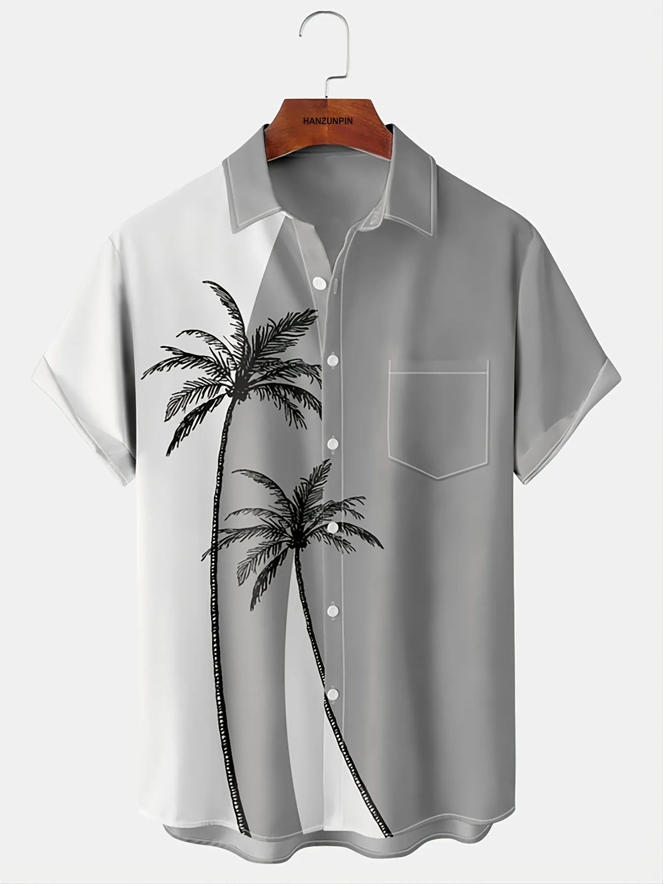 New Man's Plants Casual Button-Down Shirts