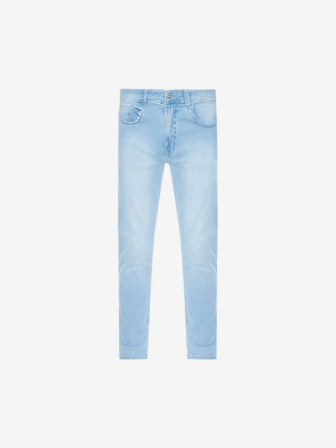 Nuon Light Blue Carrot Fit Rodeo Jeans