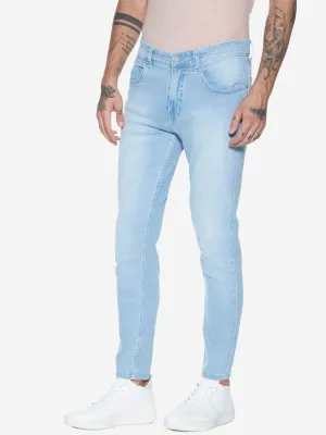 Nuon Light Blue Carrot Fit Rodeo Jeans