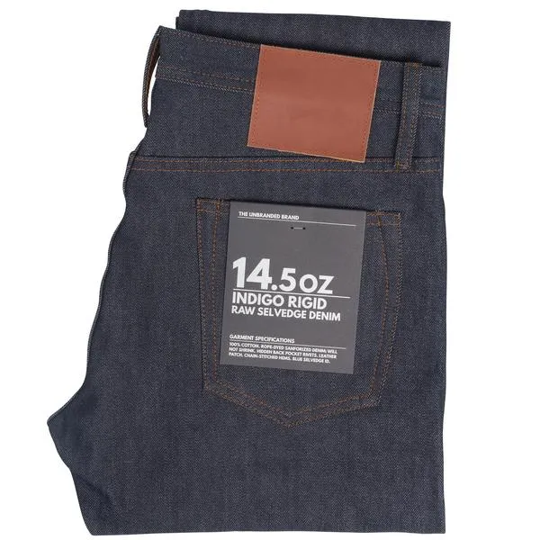 Tapered Fit 14.5 OZ Selvedge Denim - Indigo