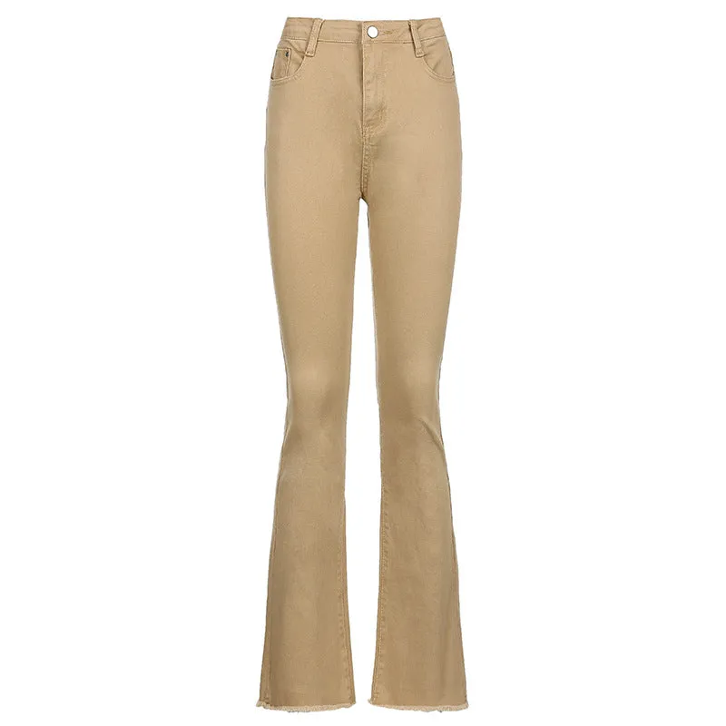 Vintage Straight Flare Pants