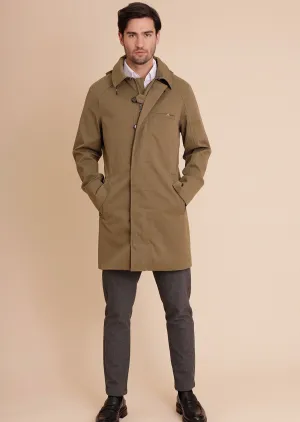 Waterproof Men's Trenchcoat - Green