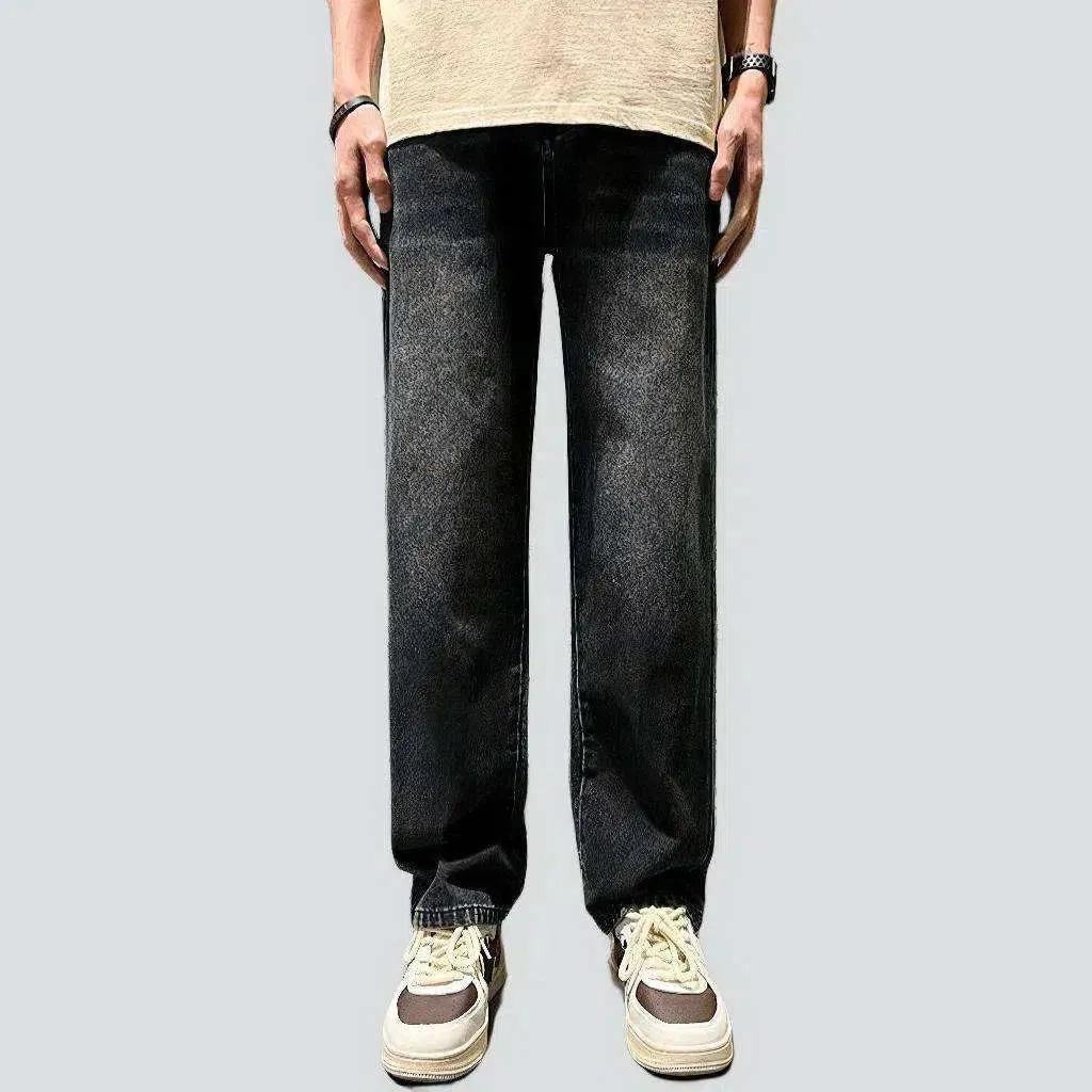 Whiskered street jeans
 for men