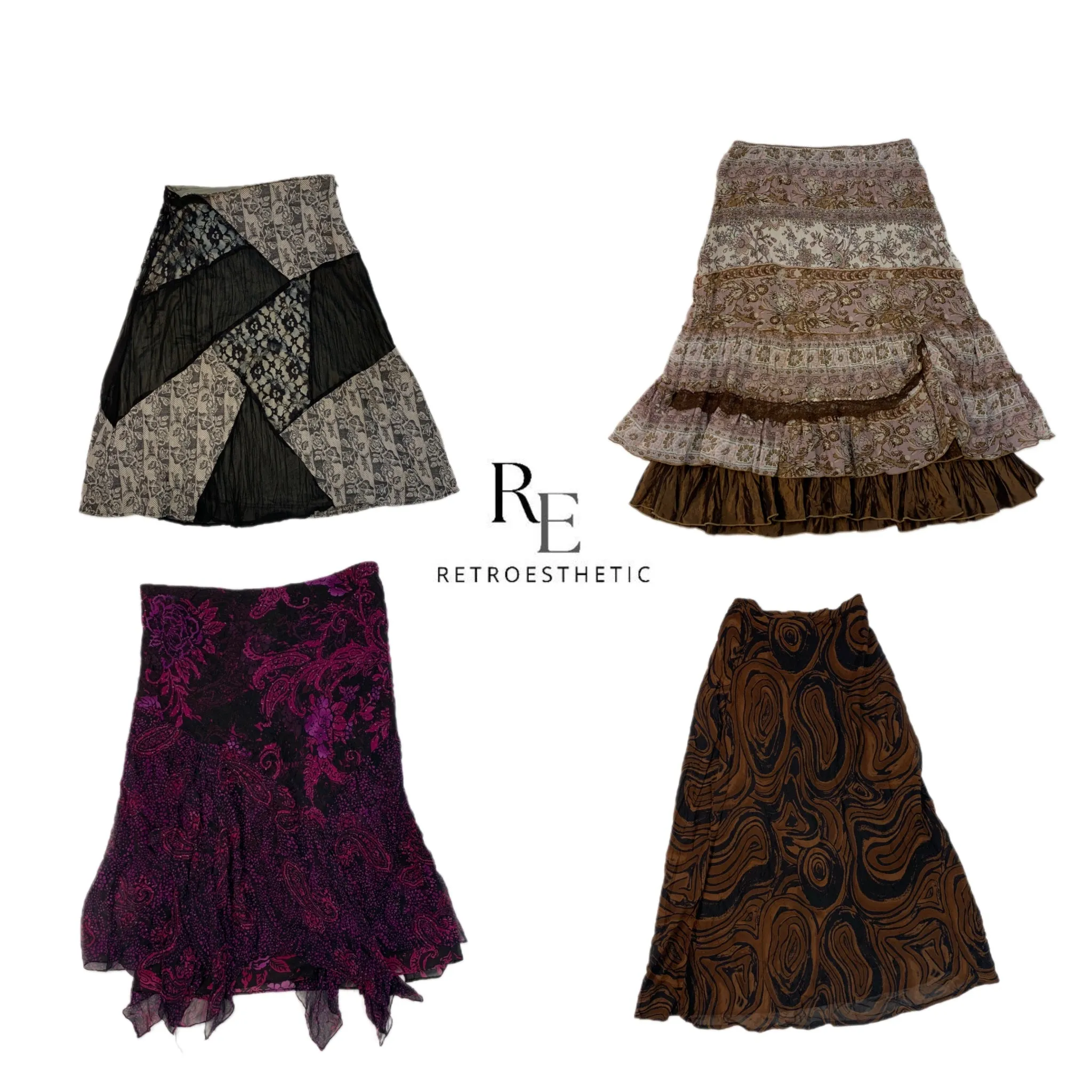 Y2K Grunge Skirts (SR-152)